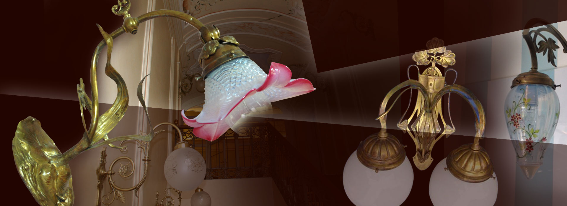 Vetri opalescenti, dipinti e paste colorate